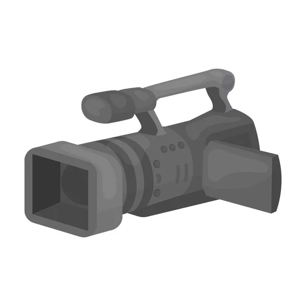 Camcorder-Ikone im Cartoon-Stil isoliert auf weißem Hintergrund. event service symbol stock vektor illustration. — Stockvektor