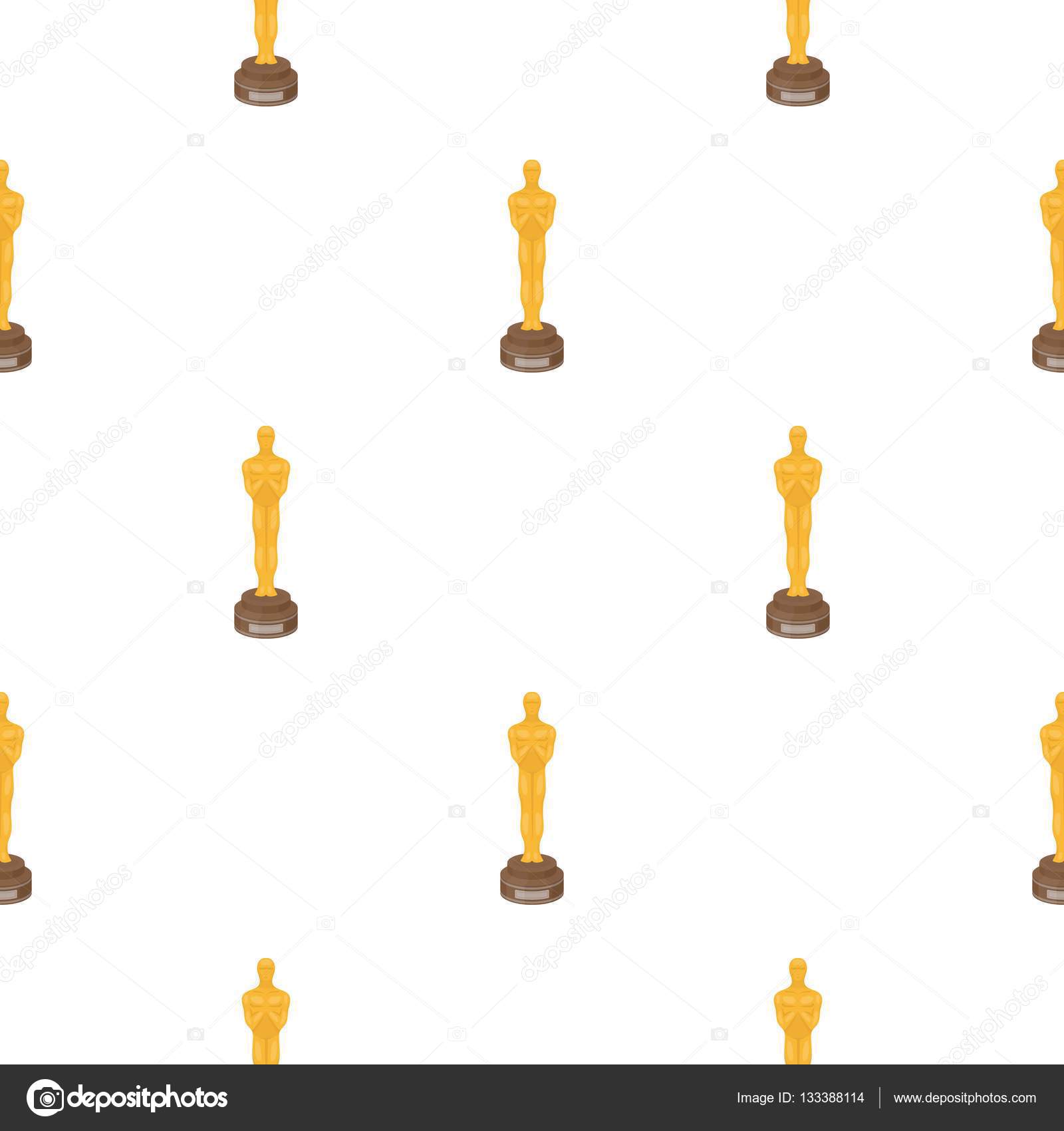 Academy award icon in cartoon style isolated on white background. Films and  cinema symbol stock vector illustration. Stock Vector Image by ©PandaVector  #133388114