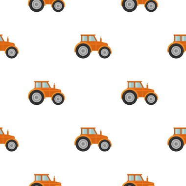 Traktör simge vektör çizim için web ve hareket eden