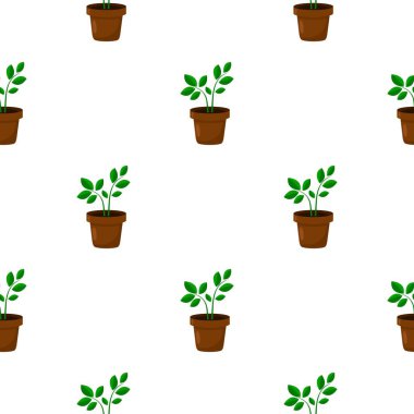 Web ve mobil için vektör çizim bitki simgesi