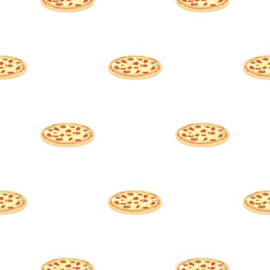 Pizza vektör simge karikatür tarzı web için