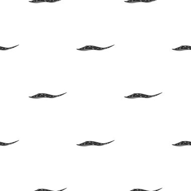 Stingray Motor Leopoldi balık simgesi karikatür. Akvaryum balık deniz, okyanus hayat karikatür simgesinden tek.