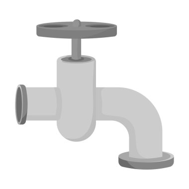 Tek renkli tarzı beyaz arka plan üzerinde izole simgesine dokunun. Kurmak ve sembol stok vektör çizim onarma.