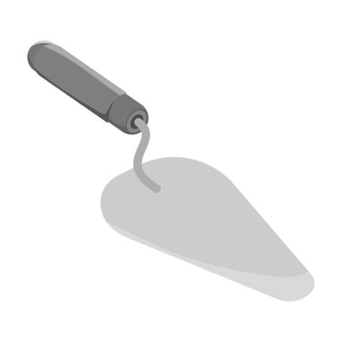 Tek renkli stil beyaz arka plan üzerinde izole mala simgesini. Kurmak ve sembol stok vektör çizim onarma.