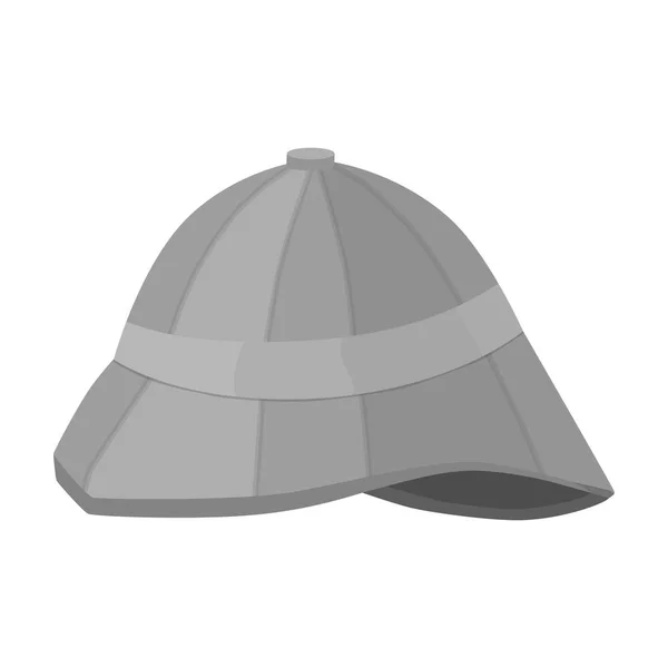 Dřeň helmu ikona v monochromatickém stylu izolovaných na bílém pozadí. Anglie země symbol akcií vektorové ilustrace. — Stockový vektor