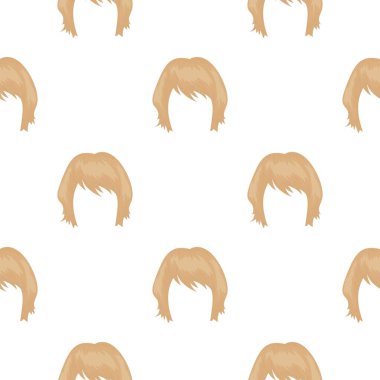 Beyaz arka plan üzerinde izole desen stili simgesinde sakal mans. Sakal sembol stok vektör çizim.