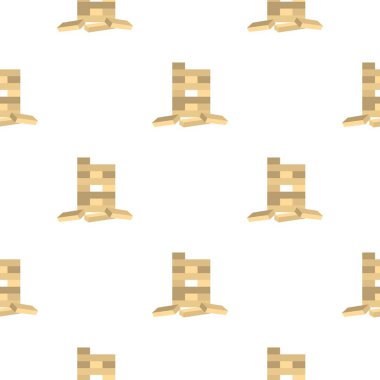 Rubiks küp simgesini beyaz arka plan üzerinde izole karikatür tarzı. Masa oyunları hisse senedi vektör çizim sembolü.