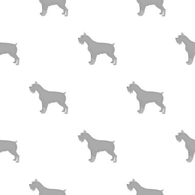 Av köpeği vektör simgesi web için desen tarzında