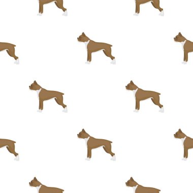 Schnauzer vektör simgesi web için desen tarzında