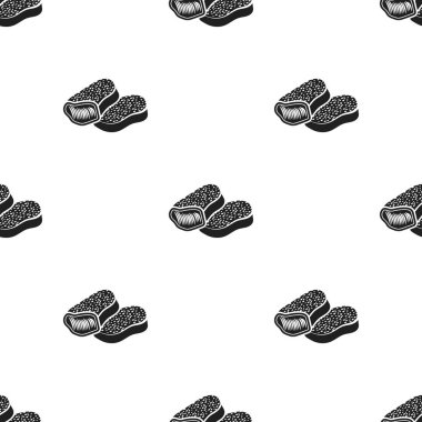 Nuggets simge siyah stil web için vektör