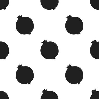 Garnet simge siyah. Meyve simge siyah gıdalardan tek.