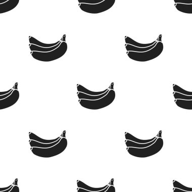 Muz simge siyah. Meyve simge siyah gıdalardan tek.