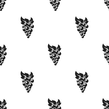 Üzüm simge siyah. Meyve simge siyah gıdalardan tek.