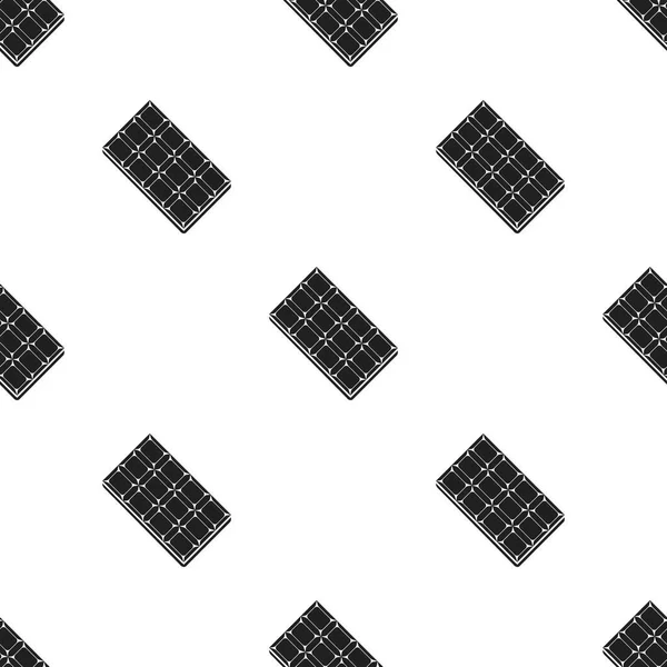 Icône vectorielle chocolat dans un style noir pour le web — Image vectorielle
