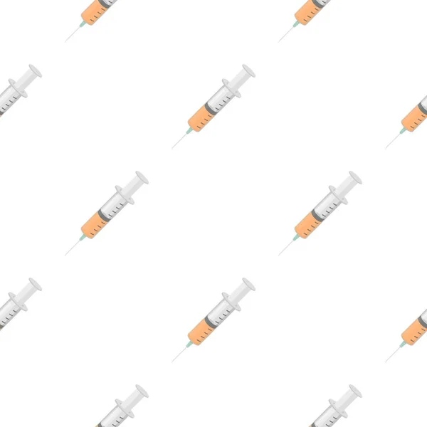 Syringe icon cartoon. Single medicine icon from the big medical, healthcare cartoon. — Stock Vector