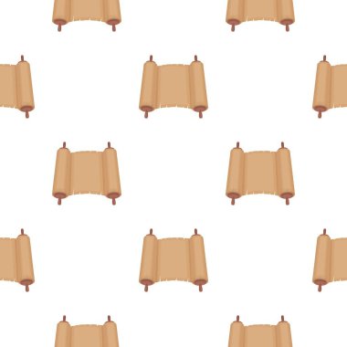 Tanah simgesi beyaz arka plan üzerinde izole karikatür tarzı. Din desen hisse senedi vektör çizim.