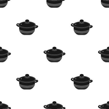 Tenceresi simge siyah stil beyaz arka plan üzerinde izole içinde. Mutfak desen hisse senedi vektör çizim.