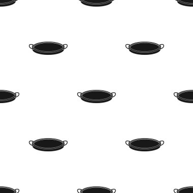 Simge siyah stil beyaz arka plan üzerinde izole elek. Mutfak desen hisse senedi vektör çizim.