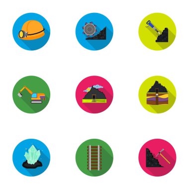 Benim kutsal kişilerin resmi içinde düz stil ayarlamak. Benim büyük koleksiyonu sembol stok illüstrasyon vektör