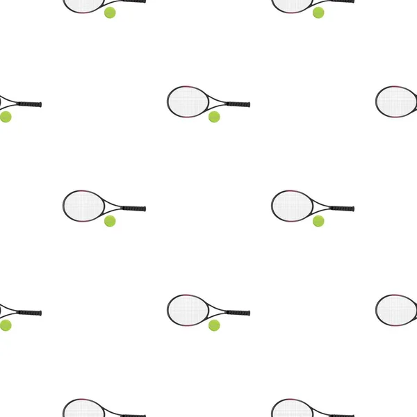 Tennis pictogram cartoon. Enkele sport icoon uit de grote fitness, gezond, training cartoon. — Stockvector