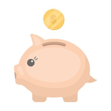 Bağış servet simge beyaz arka plan üzerinde izole karikatür tarzı. Yardım ve bağış sembol stok vektör çizim.