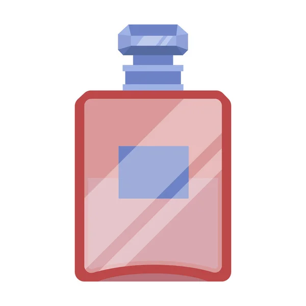 Fles voor Frans parfum icon in cartoon stijl geïsoleerd op een witte achtergrond. Frankrijk land symbool voorraad vectorillustratie. — Stockvector