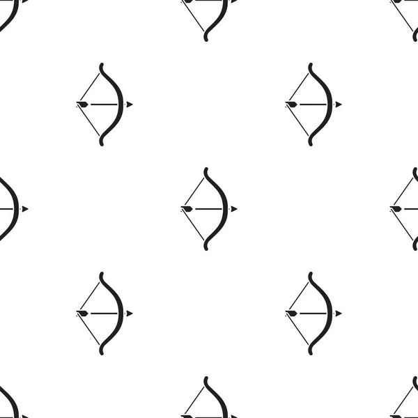 Web とモバイルのベクトル図のキューピッド弓アイコン — ストックベクタ