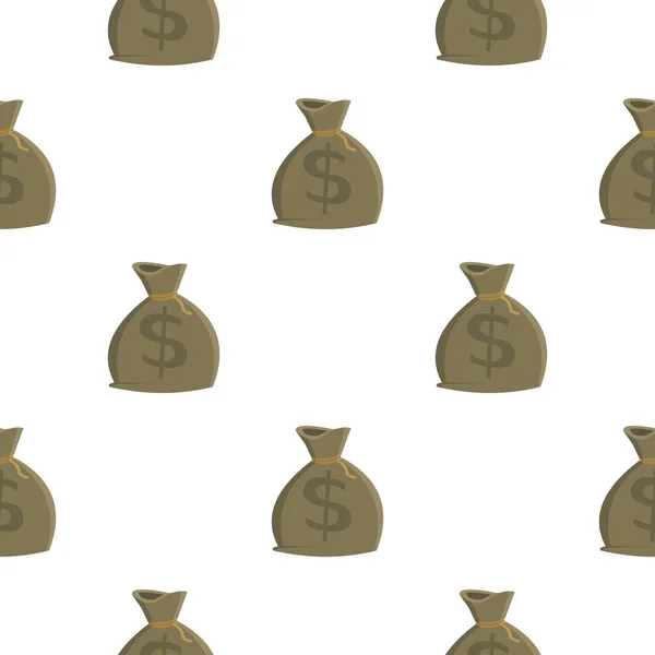 Χρήματα τσάντα εικονίδιο καρτούν. Τσουρουφλίζω Δυτική εικόνα από το καρτούν άγρια Δύση. — Διανυσματικό Αρχείο