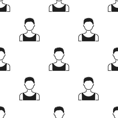 Çocuk simge siyah. Tek avatar, büyük avatar siyah simgesinden sevgiyle.