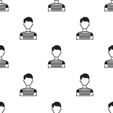 Çocuk simge siyah. Tek avatar, büyük avatar siyah simgesinden sevgiyle.