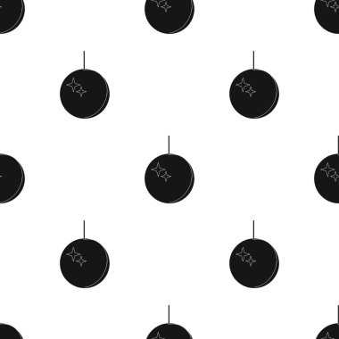 Disko topu simge siyah stil beyaz arka plan üzerinde izole içinde. Olay hizmeti desen hisse senedi vektör çizim.