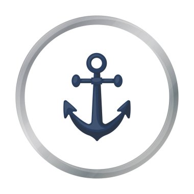 Tutturucu simgesini beyaz arka plan üzerinde izole karikatür tarzı. Korsanlar sembol stok vektör çizim.