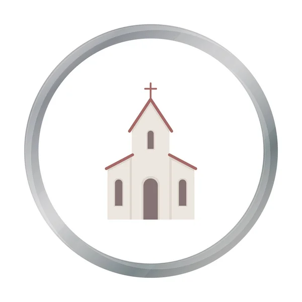 Templom ikon-vektoros illusztráció a web és mobil — Stock Vector