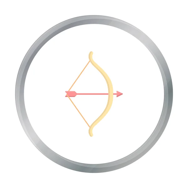 Amor-Bogen-Symbol der Vektorillustration für Web und Mobile — Stockvektor
