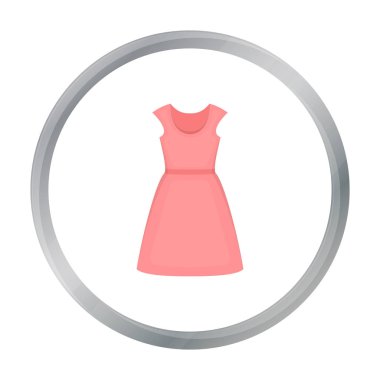 Web ve mobil için vektör çizim simgesini elbise