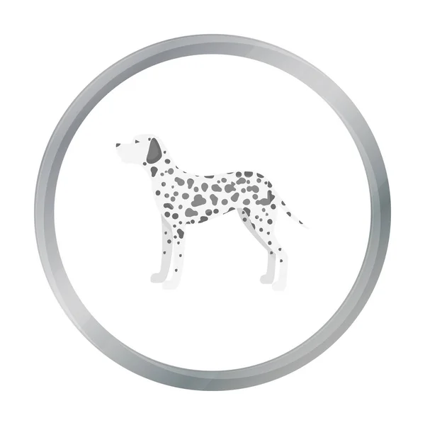 Dalmatinisches Vektor-Symbol im Cartoon-Stil für das Web — Stockvektor