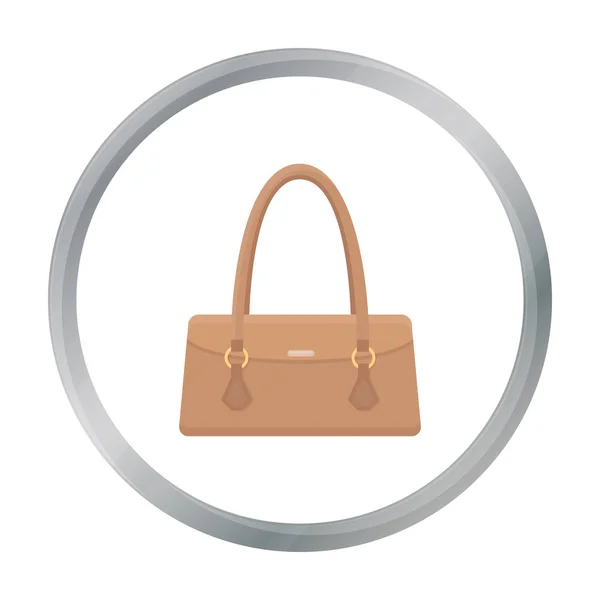 Mujer bolsa icono de la ilustración vectorial para web y móvil — Vector de stock