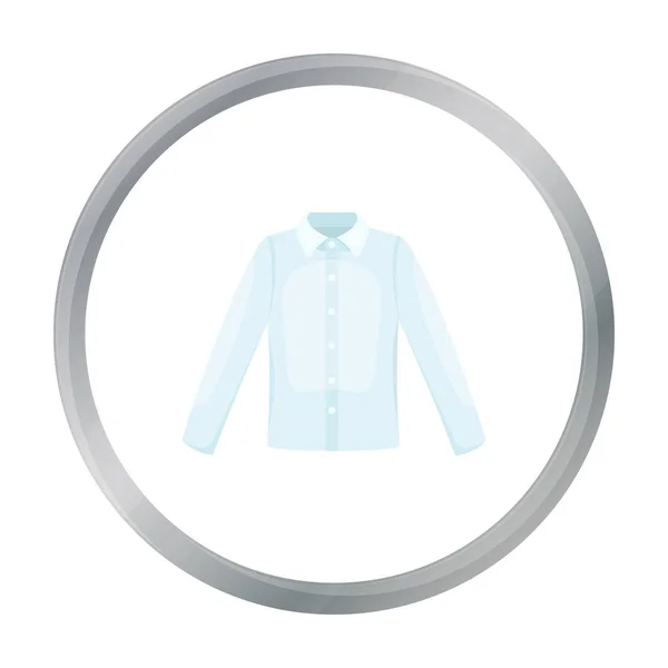 Μακρύ μανίκι πουκάμισο εικόνα της εικονογράφηση φορέας για το web και κινητά — Διανυσματικό Αρχείο