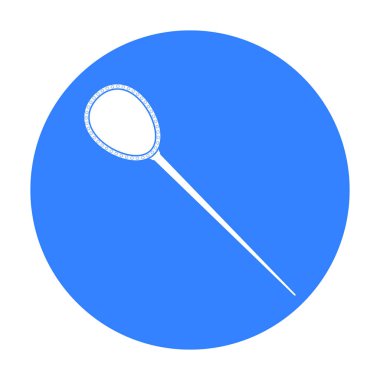 Hairstick simge siyah stil beyaz arka plan üzerinde izole içinde. Takı ve Aksesuar sembol stok vektör çizim.