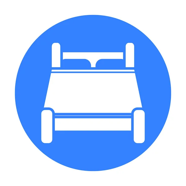 Bed icoon van vectorillustratie voor web en mobiel — Stockvector