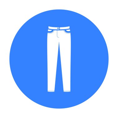 Pantolon simge vektör çizim için web ve mobil