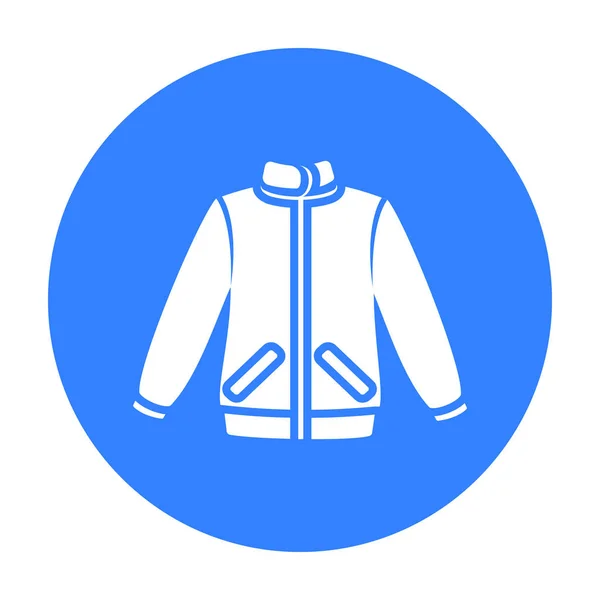 Ícone de jaqueta de ilustração vetorial para web e celular — Vetor de Stock