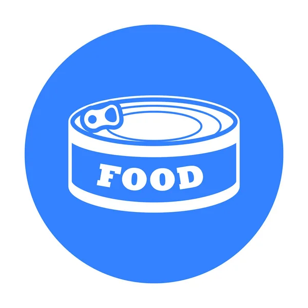 Icono de comida de gato de ilustración vectorial para web y móvil — Archivo Imágenes Vectoriales