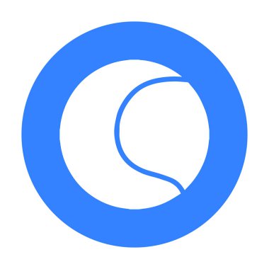 Tenis top vektör simge siyah stil web için