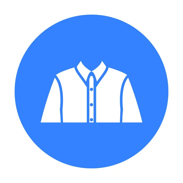 Chemise à manches longues icône de l'illustration vectorielle pour web et mobile — Image vectorielle