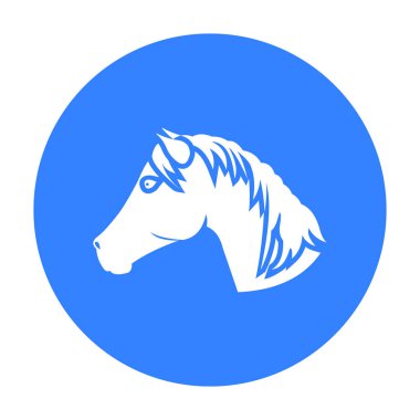 Namlu at simge siyah. Siyah vahşi batı Batı simgesinden tek.