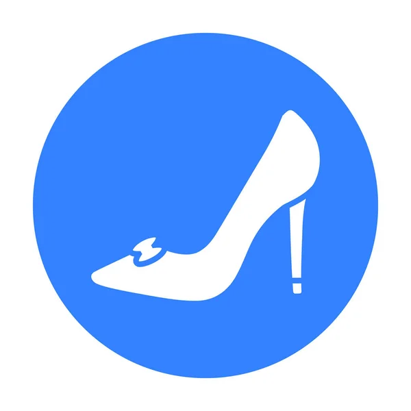 Web とモバイルのベクトル図の花嫁の靴アイコン — ストックベクタ
