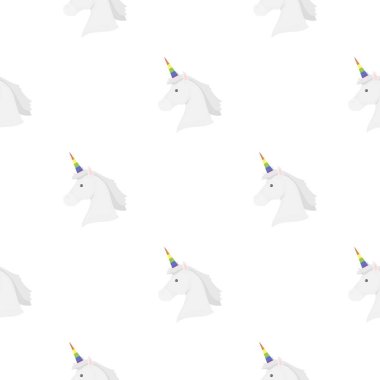 Tek boynuzlu at kutsal kişilerin resmi çizgi film. desen gay ikonu üzerinden büyük azınlık, homoseksüel çizgi film.