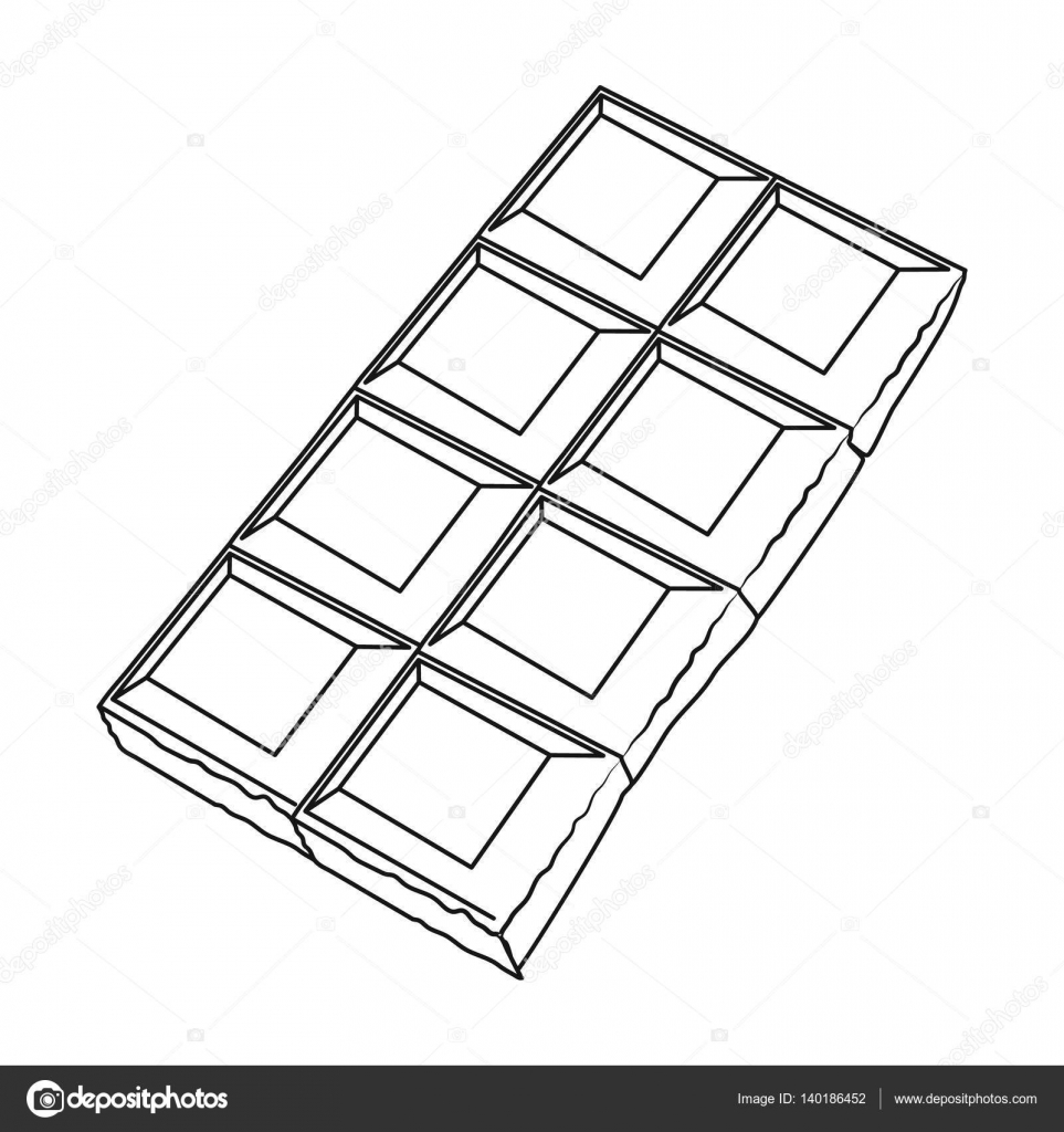 Candy Bar Clipart Black And White