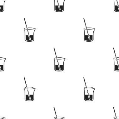 Beyaz arka plan üzerinde izole siyah stil karışımı simgesini. İlaç ve hastane desen hisse senedi vektör çizim.